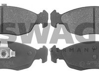 Set placute frana,frana disc PEUGEOT 106 Mk II (1) - SWAG 62 11 6164