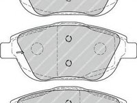 Set placute frana,frana disc PEUGEOT 2008 (2013 - 2016) FERODO FDB4288 piesa NOUA