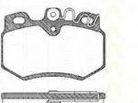 Set placute frana,frana disc PEUGEOT 205 (741A/C), PEUGEOT 205 Cabriolet (741B, 20D), PEUGEOT 205 Mk II (20A/C) - TRISCAN 8110 28850