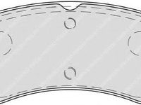 Set placute frana,frana disc PEUGEOT 206 CC (2D) (2000 - 2016) FERODO FDB4066 piesa NOUA