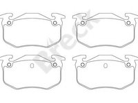 Set placute frana,frana disc PEUGEOT 206 CC (2D) (2000 - 2016) Break 20973 00 704 00 piesa NOUA