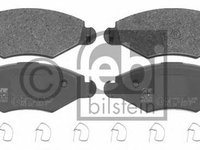 Set placute frana,frana disc PEUGEOT 206 hatchback (2A/C), PEUGEOT 206 SW (2E/K), PEUGEOT 206 limuzina - FEBI BILSTEIN 16575