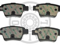 Set placute frana,frana disc PEUGEOT 207 (WA_, WC_), PEUGEOT 207 CC (WD_), PEUGEOT 207 SW combi (WK_) - OPTIMAL 12391