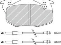 Set placute frana,frana disc PEUGEOT 306 (7B, N3, N5) (1993 - 2003) FERODO FDB719 piesa NOUA