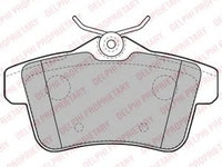 Set placute frana,frana disc PEUGEOT 5008 (2009 - 2020) DELPHI LP2180