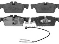 Set placute frana,frana disc PEUGEOT 508, PEUGEOT 508 SW - SWAG 62 91 6874