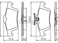 Set placute frana,frana disc PEUGEOT 508 SW (2010 - 2016) BOSCH 0 986 494 528 piesa NOUA