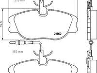 Set placute frana,frana disc PEUGEOT 806 (221), Citroen SYNERGIE (22, U6), FIAT ULYSSE (220) - MINTEX MDB1702