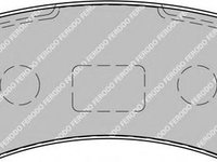 Set placute frana,frana disc PEUGEOT BOXER caroserie (2006 - 2020) FERODO FVR1927