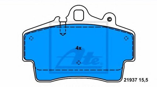 Set placute frana,frana disc PORSCHE BOXSTER 