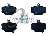 Set placute frana,frana disc punte fata (0235246 TRUCKTEC) SMART