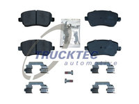 Set placute frana,frana disc punte fata (0235449 TRUCKTEC) DACIA,MERCEDES-BENZ,NISSAN,RENAULT