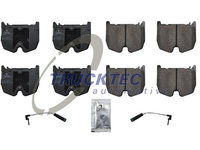 Set placute frana,frana disc punte fata (0235457 TRUCKTEC) MERCEDES-BENZ