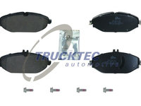 Set placute frana,frana disc punte fata (0235516 TRUCKTEC) MERCEDES-BENZ