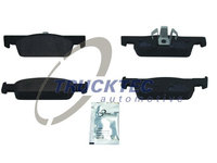 Set placute frana,frana disc punte fata (0235552 TRUCKTEC) DACIA,RENAULT,SMART