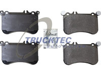 Set placute frana,frana disc punte fata (0235565 TRUCKTEC) MERCEDES-BENZ