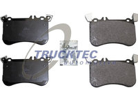 Set placute frana,frana disc punte fata (0235572 TRUCKTEC) MERCEDES-BENZ