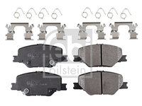 Set placute frana,frana disc punte fata (116247 FEBI BILSTEIN) OPEL,VAUXHALL