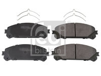 Set placute frana,frana disc punte fata (116373 FEBI BILSTEIN) LEXUS,TOYOTA