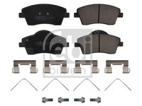 Set placute frana,frana disc punte fata (180229 FEBI BILSTEIN) VOLVO,VOLVO ASIA