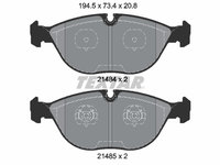 Set placute frana,frana disc punte fata (2148401 TEXTAR) ALPINA,AUDI,BENTLEY,BMW,CHRYSLER,MERCEDES-BENZ,ROLLS-ROYCE,VW