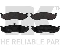 Set placute frana,frana disc punte fata (229310 NK) JEEP,KIA