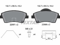 Set placute frana,frana disc punte fata (2299701 TEXTAR) GEELY,LYNK & CO,VOLVO,VOLVO ASIA