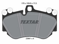 Set placute frana,frana disc punte fata (2396101 TEXTAR) AUDI,LAMBORGHINI,PORSCHE