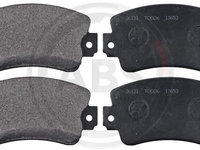 Set placute frana,frana disc punte fata (36131 ABS) RENAULT