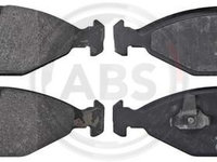 Set placute frana,frana disc punte fata (36812 ABS) DAIMLER,JAGUAR