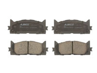 Set placute frana,frana disc punte fata (C12120ABE ABE) LEXUS,TOYOTA,TOYOTA (GAC)