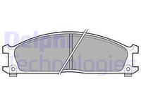 Set placute frana,frana disc punte fata (LP0543 DELPHI) NISSAN,SUBARU