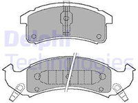 Set placute frana,frana disc punte fata (LP0897 DELPHI) BUICK,CADILLAC,CHEVROLET,OLDSMOBILE,PONTIAC