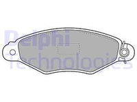 Set placute frana,frana disc punte fata (LP1519 DELPHI) NISSAN,PEUGEOT,RENAULT