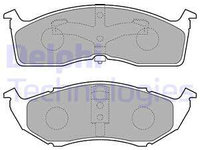 Set placute frana,frana disc punte fata (LP1531 DELPHI) CHRYSLER,DODGE,PLYMOUTH