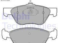 Set placute frana,frana disc punte fata (LP1587 DELPHI) ALFA ROMEO,FIAT,LANCIA