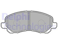 Set placute frana,frana disc punte fata (LP1684 DELPHI) CHRYSLER,Citroen,DODGE,JEEP,LANCIA,MITSUBISHI,MITSUBISHI (GAC),MITSUBISHI (SOUEAST),PEUGEOT