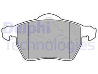 Set placute frana,frana disc punte fata (LP1687 DELPHI) SKODA,VOLVO