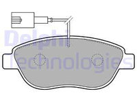 Set placute frana,frana disc punte fata (LP1721 DELPHI) ABARTH,Citroen,FIAT,LANCIA,OPEL,VAUXHALL