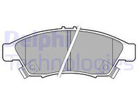 Set placute frana,frana disc punte fata (LP1739 DELPHI) SUZUKI,SUZUKI (CHANGHE)