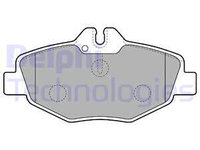 Set placute frana,frana disc punte fata (LP1791 DELPHI) MERCEDES-BENZ,MERCEDES-BENZ (BBDC)