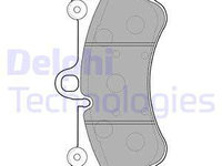 Set placute frana,frana disc punte fata (LP2057 DELPHI) PORSCHE,VW