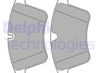 Set placute frana,frana disc punte fata (LP2139 DELPHI) MERCEDES-BENZ