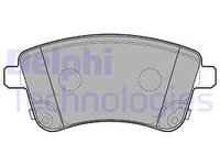 Set placute frana,frana disc punte fata (LP2203 DELPHI) KIA,KIA (DYK)