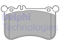 Set placute frana,frana disc punte fata (LP2291 DELPHI) MERCEDES-BENZ