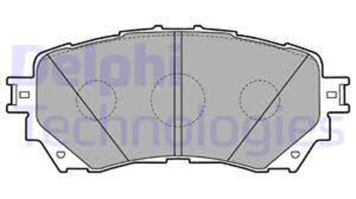 Set placute frana,frana disc punte fata (LP24