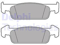 Set placute frana,frana disc punte fata (LP2663 DELPHI) DACIA,RENAULT