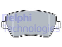 Set placute frana,frana disc punte fata (LP3551 DELPHI) DACIA,LADA,MERCEDES-BENZ,NISSAN,RENAULT