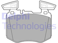 Set placute frana,frana disc punte fata (LP3642 DELPHI) MERCEDES-BENZ