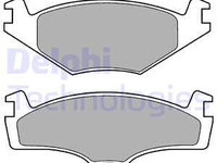 Set placute frana,frana disc punte fata (LP421 DELPHI) SEAT,VW,VW (FAW)